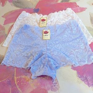 Lacy Boyshorts sexy panties pack of 2 size XL